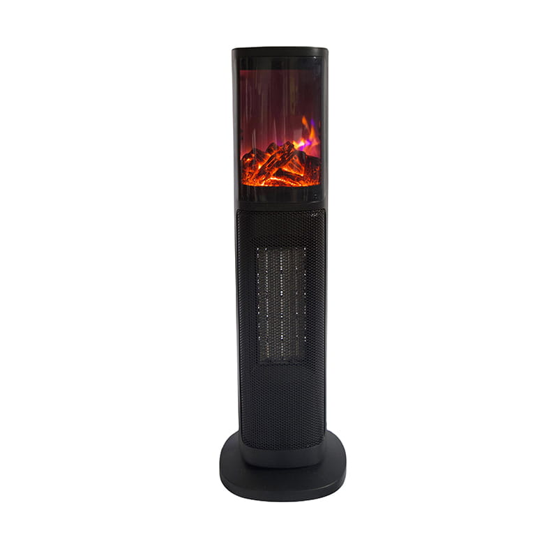 Simulasi Flame 2000W Pemanas Seramik untuk Ruang Tamu, Pejabat