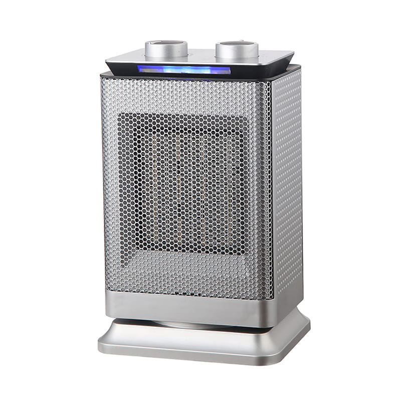 Pemanas seramik ruang berayun 1500W dengan cahaya LED 